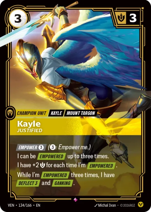 Kayle, Justified